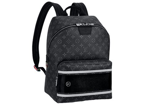 fragment x lv|Louis Vuitton x fragment Apollo Backpack Monogram Eclipse Black.